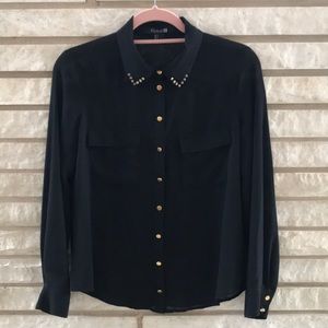 Forever 21 Black Blouse